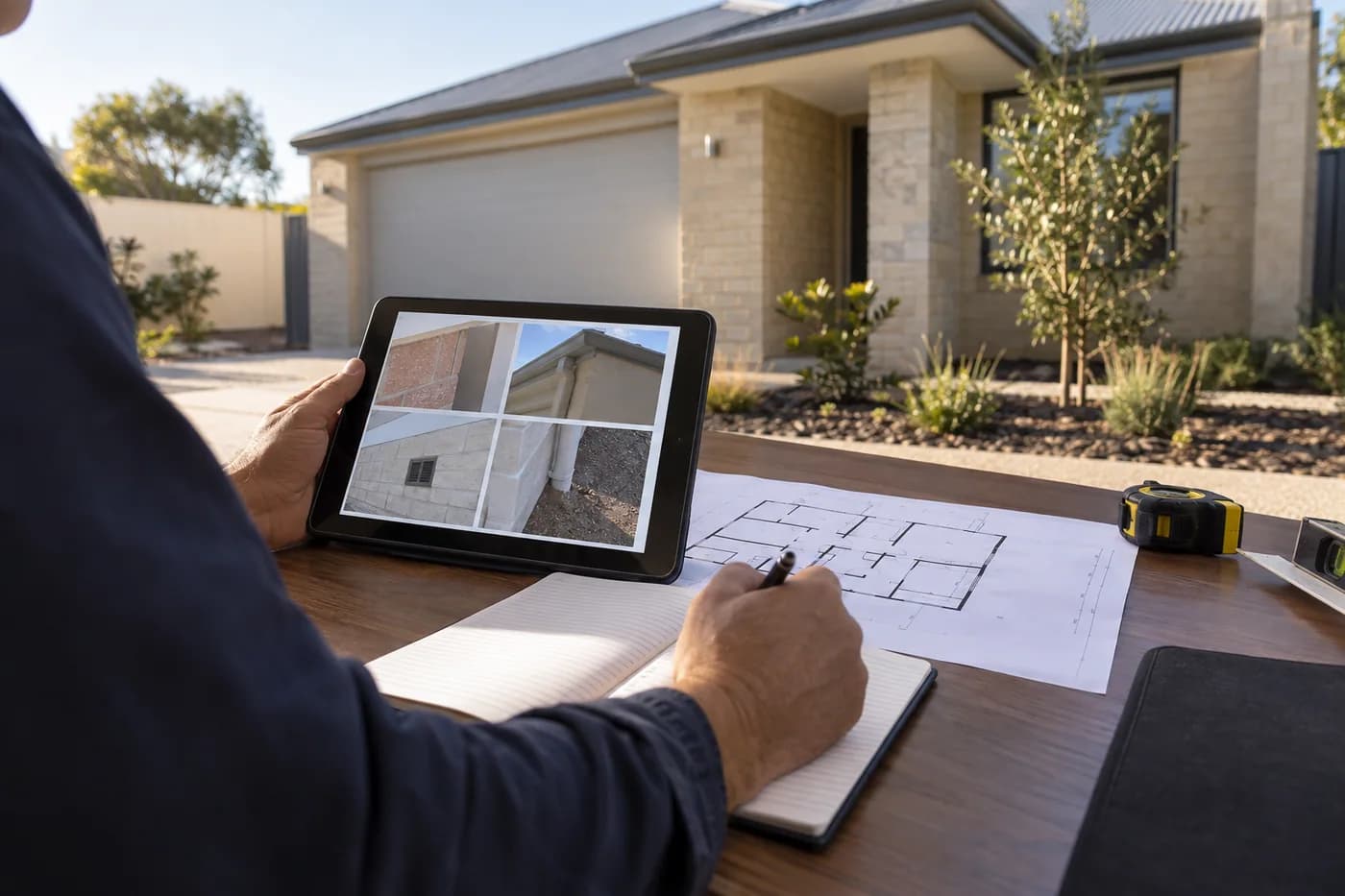 Illustrative inspection and reporting process in Perth